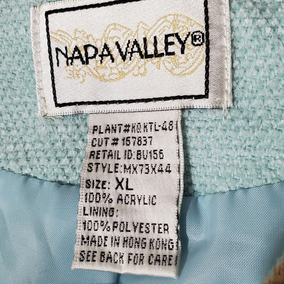 VINTAGE Patchwork Vest Size XL Napa Valley Women's - Picture 5 of 5